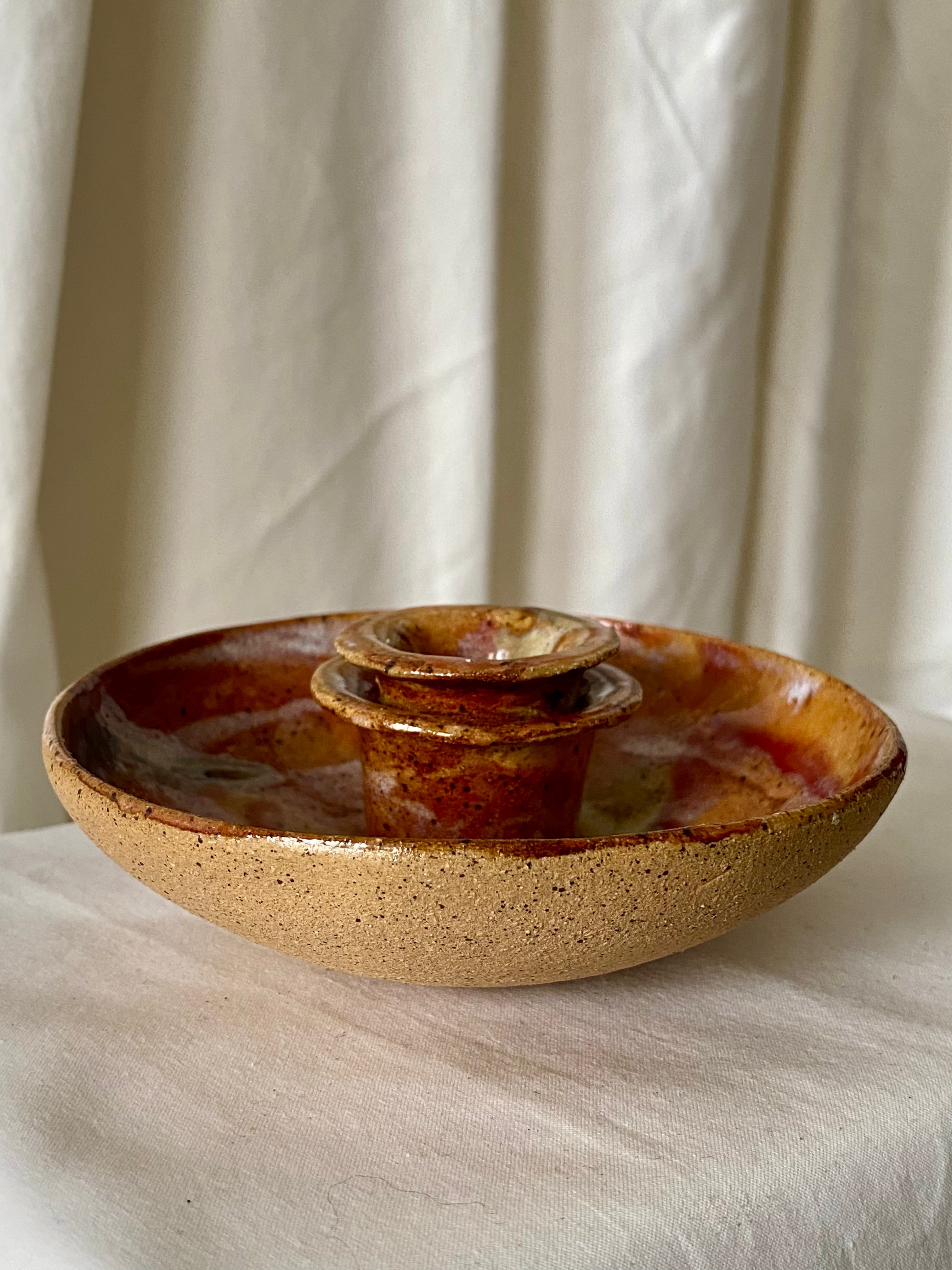 Ritual Candle Bowl - Sand