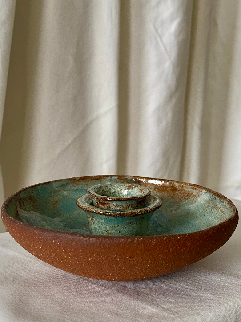 Ritual Candle Bowl - Brick