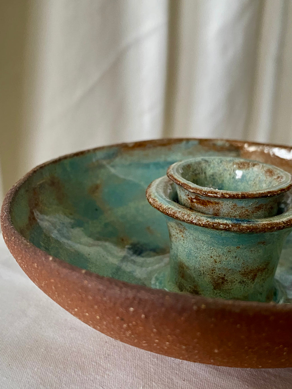 Ritual Candle Bowl - Brick