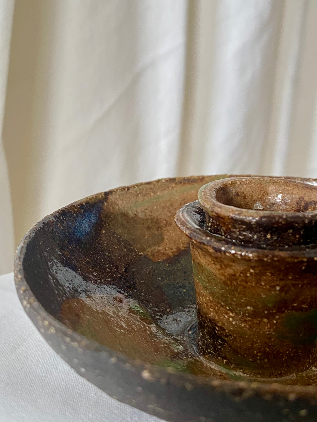 Ritual Candle Bowl - Onyx