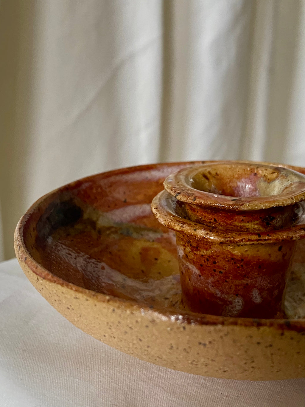 Ritual Candle Bowl - Sand