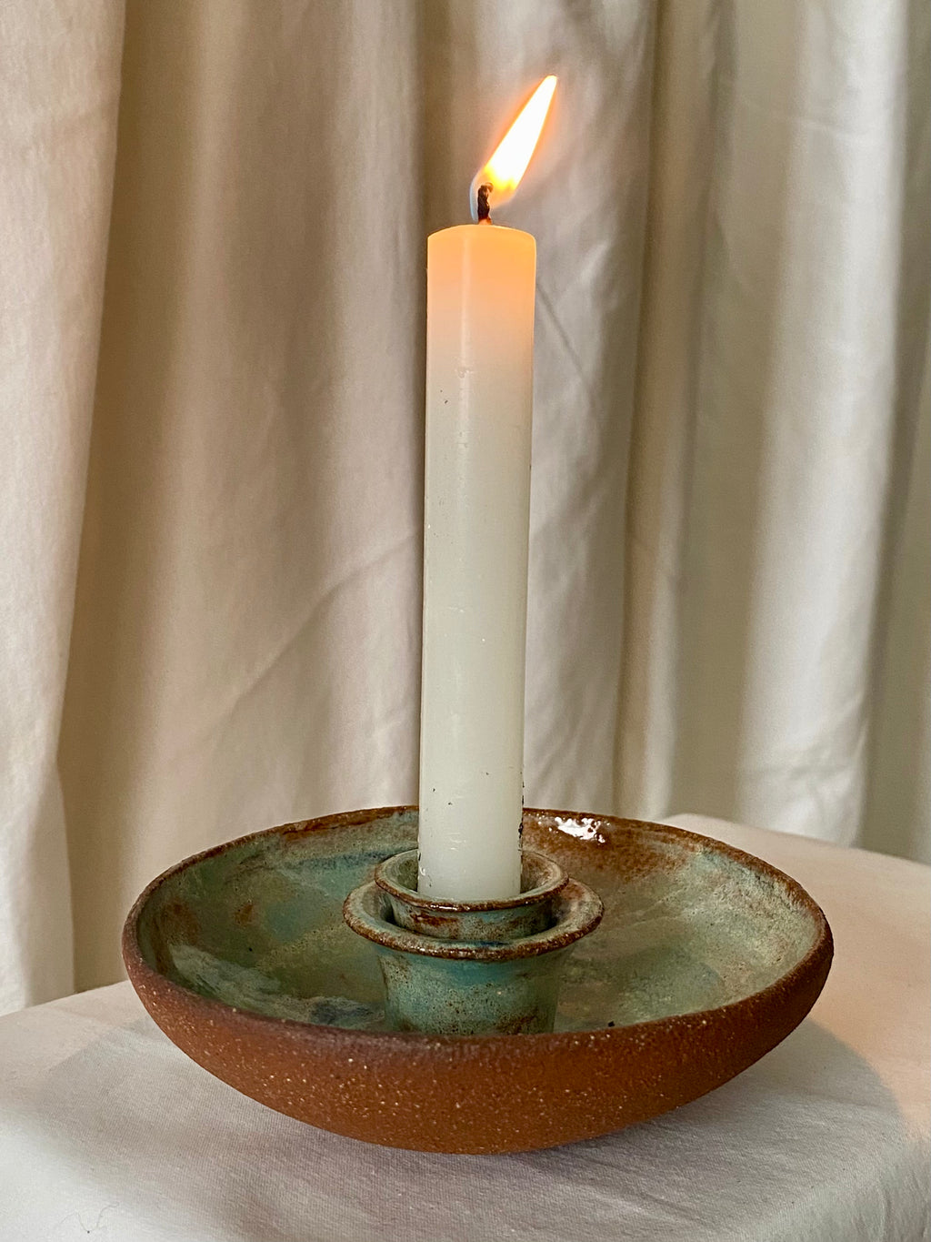Ritual Candle Bowl - Brick